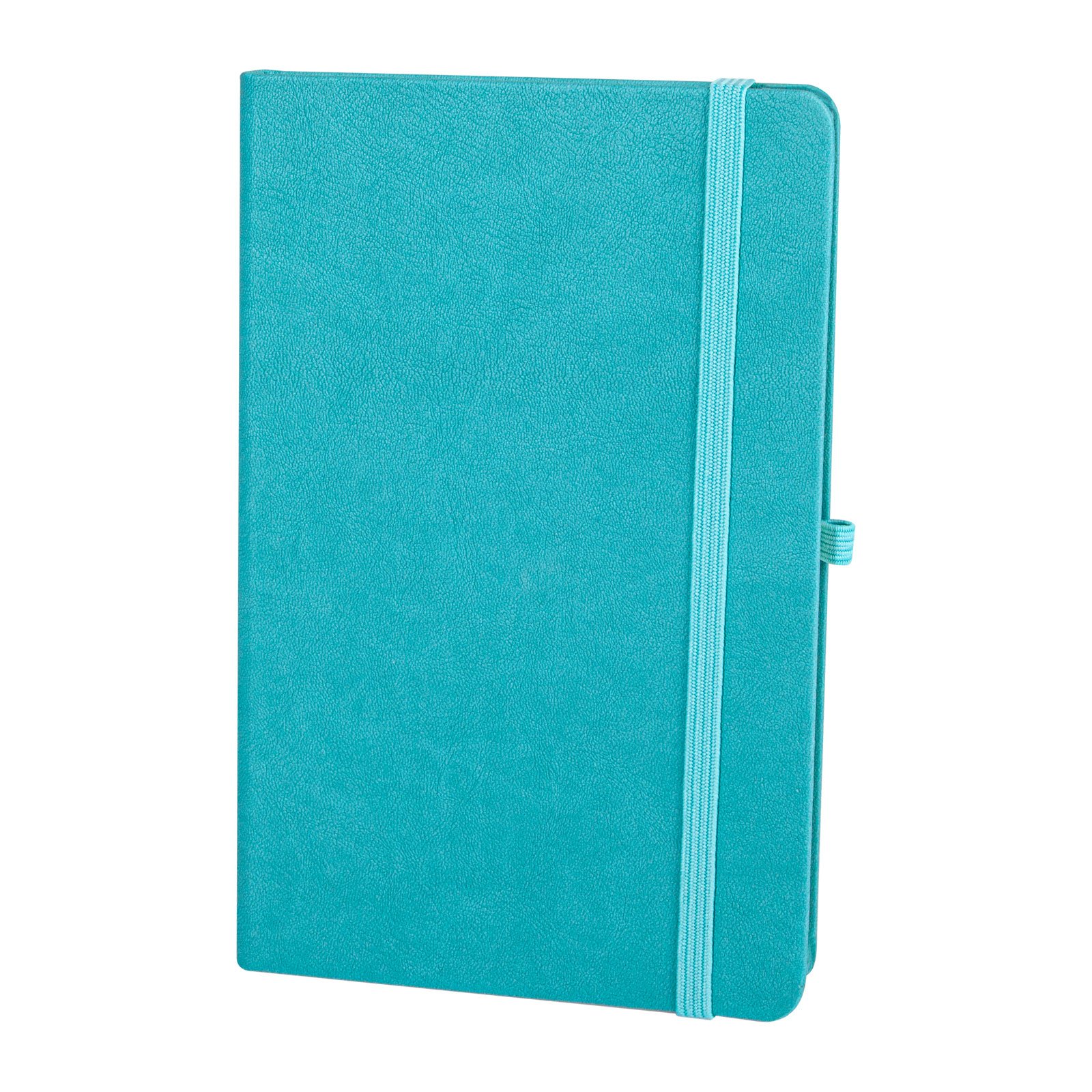 302423-001 TURKUAZ KAPAKLI TARİHSİZ DEFTER (13X21 CM) - Görsel 1
