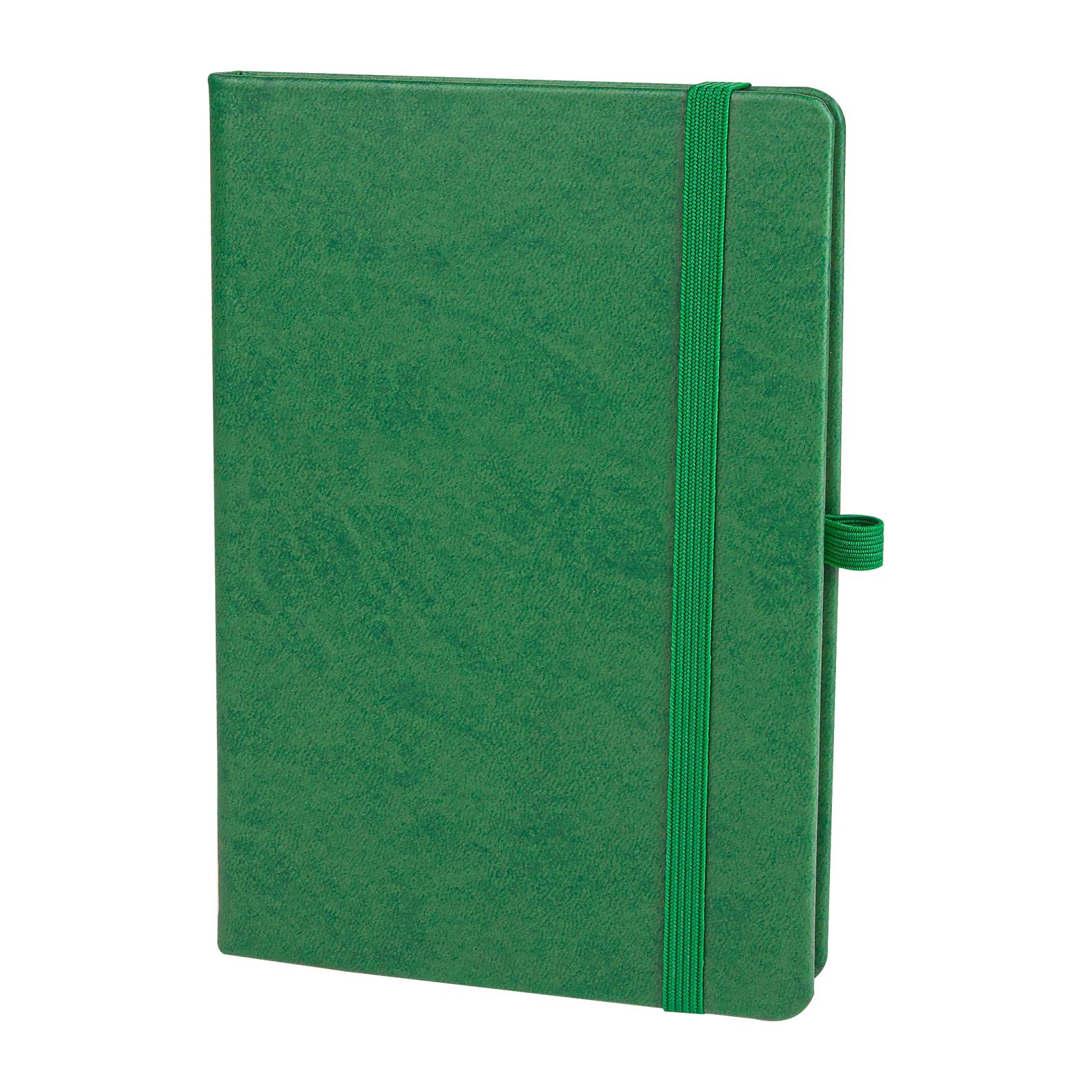 302910-001 YEŞİL KAPAKLI TARİHSİZ DEFTER (13X21 CM) - Görsel 1