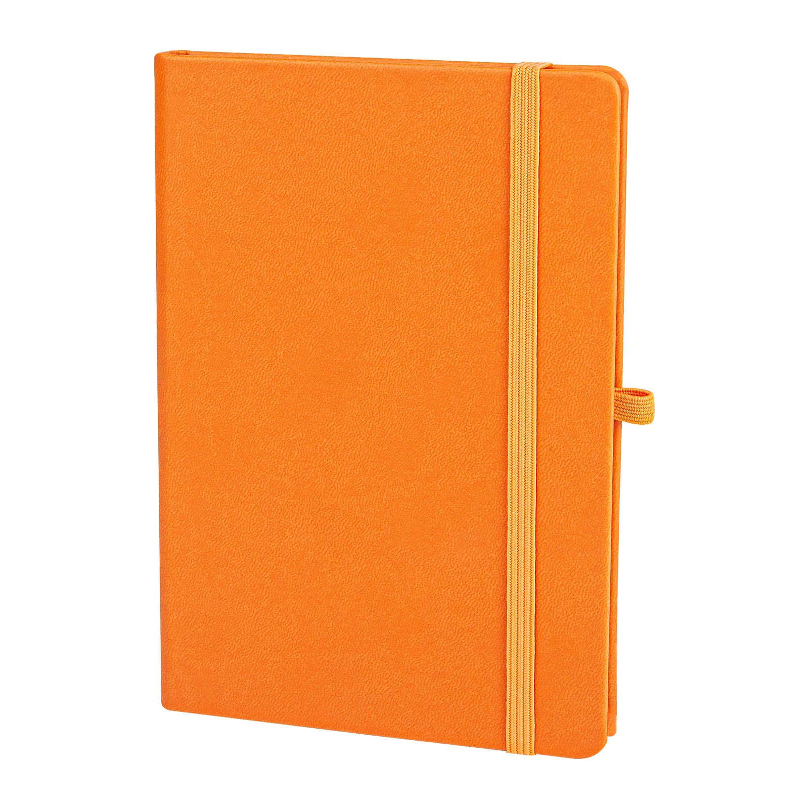 302916-001 TURUNCU KAPAKLI TARİHSİZ DEFTER (13X21 CM) - Görsel 1